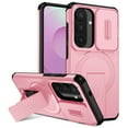 thumbnail image 1 of Funda para Samsung Galaxy S26+ 5G 6.7" con Soporte de Plegado Invisible, Carga Inalámbrica Magnética Segura, Carcasa Deslizante para Cámara, Funda Protectora Resistente a Prueba de Golpes y Caídas, 1 of 10