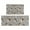 Beagle And Dog, variant on Beagle and Dog Footprints Kitchen Rugs Sets Of 2,Anti Fatigue Kitchen Mat Rugs Non Slip Washable,Decorative Kitchen Floor Mats for Kitchen,Sink,Laundry,17"x30" 17"x47"