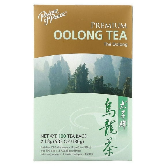 Prince of Peace Premium Oolong Tea 100 Tea Bags Pack of 3