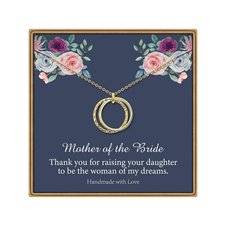 Mother of 2024 the bride jewelry