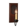 thumbnail image 2 of Irvins Country Tinware Wilcrest Wall Sconce in Americana Red 12 inches, 2 of 2