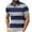 Navy, variant on WAVSUF Lapel Polo Shirt for Mens Soft Pique Polos T-Shirt Orange Size 5XL