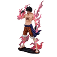 thumbnail image 1 of Figura de anime para adorno de PVC de Luffy Fire de una sola pieza, 14 años o más, 1 of 3