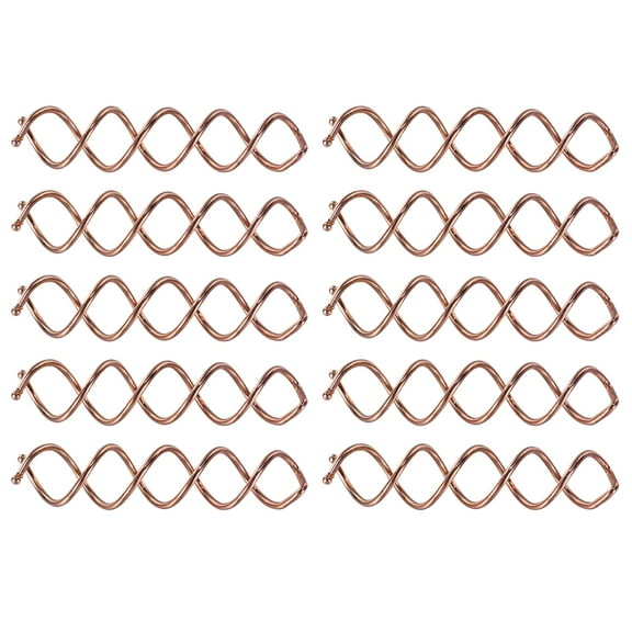 10 Pcs Spiral Hair Pins Bobby Pins for Women, Secure Hold for Duckbill Clips, Stylish Hair Accessories