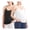 Black/White, variant on Times Two Maternity Side Ruched Cami
