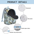 thumbnail image 4 of This Chic Boho Paisley Backpack is Ready for School, Offering Secure Storage for Your Laptop and Organized Pockets for Supplies, A Great Gift Idea, 4 of 5