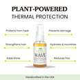 thumbnail image 3 of Clearly WAVE, Damage Control Thermal Protection Hair Oil | Prevent Damage, Breakage, Split Ends | 100% Natural, Sulfate Free, Made in USA, 3 of 8