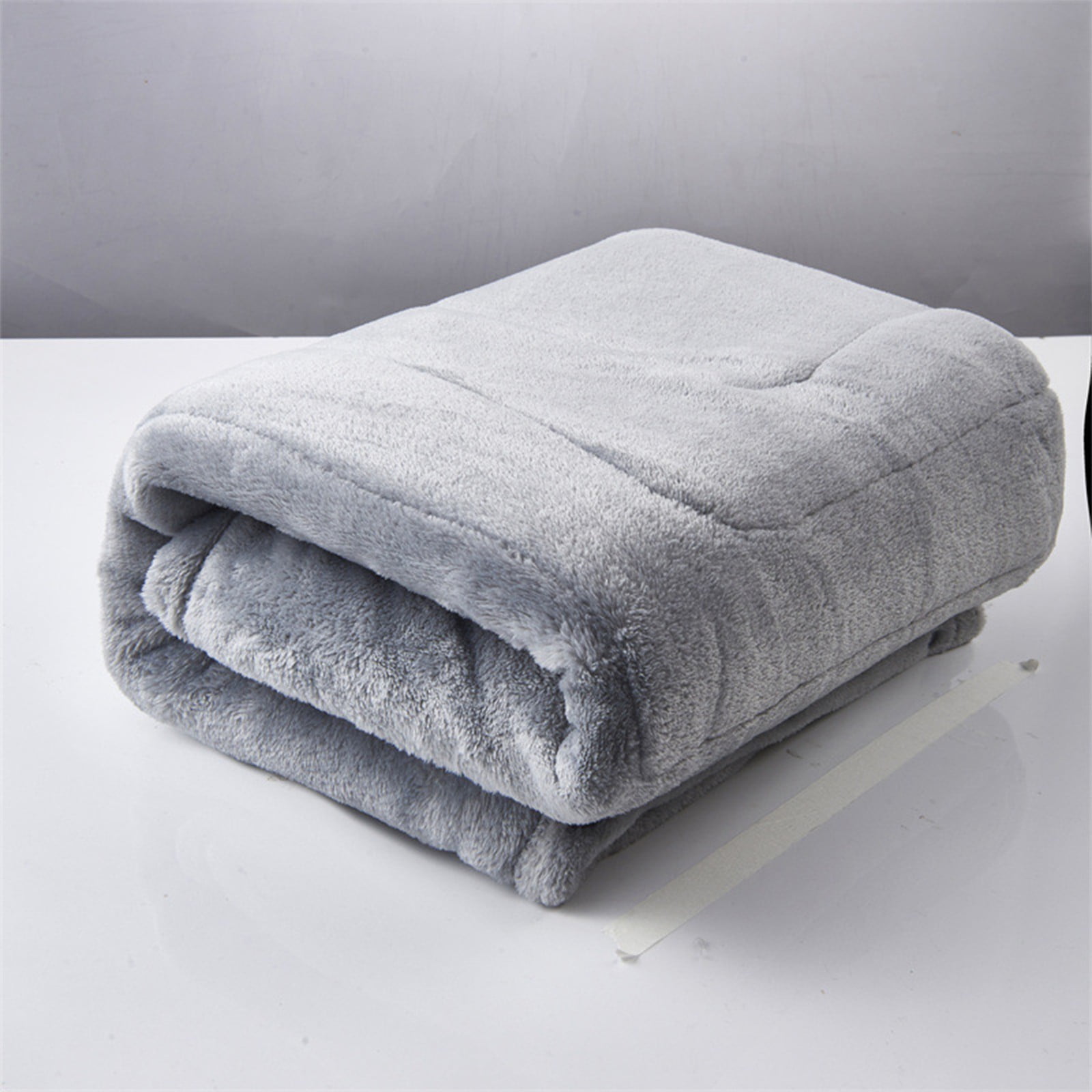 USB Electric Blanket Heated Throw,55" x 31" - Soft Flannel Sherpa Heating Blanket,Household Single Control Intelligent Temperature Regulating Dormitory Electric Mattress,Machine Washable(GY1)