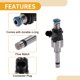 thumbnail image 3 of Ofertas Únicas 1 Pcs No.35310-2E610 Inyector de Combustible para Hyundai Sonata Hybrid 2.0L L4 2016-2019 Motor de Auto Coincidencia de Flujo de Combustible, 3 of 7