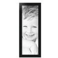 thumbnail image 2 of ArtToFrames 8" x 23" Black Steel Picture Frame, 8x23 inch Black MDF Poster Frame (WOM-4639), 4 Pack, 2 of 6