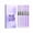 Purple, variant on Kdkad 6-Pack Liquid Ink Ballpoint Pens 0.5mm - Exam Pens with Black Ink, Non-Smudge Fast-Drying for Test Sheets & Office Work