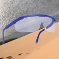 thumbnail image 3 of Gafas de seguridad KAIYANG para PC Con protección UV marco azul lente blanco, 3 of 3
