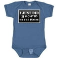 thumbnail image 3 of Inktastic 9 Months on the Inside Boys or Girls Baby Bodysuit, 3 of 5