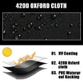 thumbnail image 4 of Osdhezcn Multipurpose Hose Reel Dustproof Cover Practical Garden Tools Maintenance Sleeve, 4 of 8