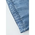thumbnail image 6 of Off the shoulder fake two piece denim dress, 6 of 13