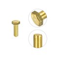 thumbnail image 4 of Brass Hex Bolts, M12x35mm 2 Pack Fully Thread Grade 4.8 Machine Screws, 4 of 5