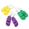 thumbnail image 1 of Llavero ANGGREK de Mano de Obra fina 3 pares de Llaveros Portátiles Con Forma de Zapatilla, 1 of 7