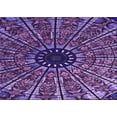 thumbnail image 1 of Ahgly Company Machine Washable Indoor Rectangle Transitional Purple Area Rugs, 2' x 3', 1 of 7