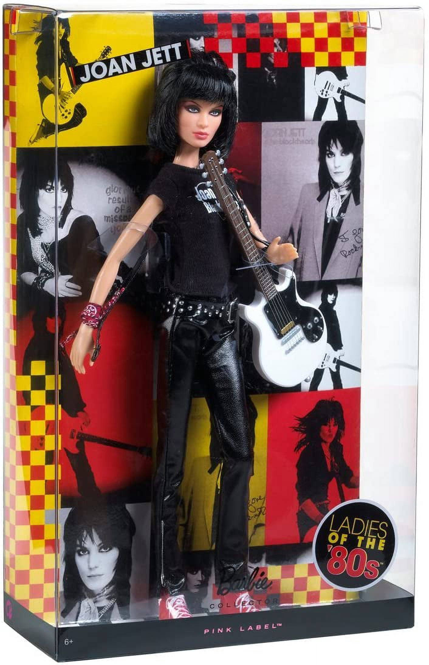 Barbie Collector Joan Jett Ladies of the '80s Doll Pink Label 2009 Mattel R4461