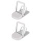 thumbnail image 4 of 2 Soportes para Computadora Portátil, Elevadores de Computadora, Autoadhesivos, Plegables, Invisibles, Ajustable, Color Plateado, 4 of 11