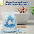 thumbnail image 4 of Ice Bags 8 lb with Drawstring, 100 Pack, 4 of 7