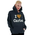 thumbnail image 4 of Love Heart Carbs Pizza Food Cute Hoodie Sweatshirt Women Brisco Brands M, 4 of 6