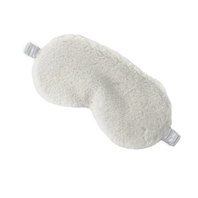 Antifaz para dormir suave, antifaz para dormir cómodo y peludo de imitación de satén, antifaz para dormir, antifaz para dormir para mujeres y hombres, parche para el ojo de regalo