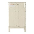 thumbnail image 5 of 2 Doors Curio Cabinet with Tempered Glass Doors, Curio Cabinets with Mirrored Back Panel and Adjustable Shelves, Lighted Display Cabinet for Home, Office Light Bulb Included, 5 of 16