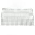 thumbnail image 3 of Barbecue Wire Mat Rust Proof Compact Professional Grill Cooking Grid Grate Stainless Steel Grill Mat Multi Functional BBQ Grill Mat For For Ourdoor Picnic, BBQ 35 X 26.7 X 0.4cm, 3 of 8