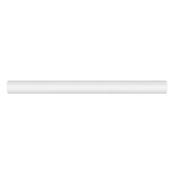 tubo redondo 240 cm blanco
