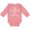 Mauve, variant on Inktastic My Grandma Loves Me Heart Grandchild Boys or Girls Long Sleeve Baby Bodysuit
