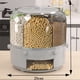 thumbnail image 3 of Barriles De Arroz Contenedor de almacenamiento de alimentos de 6 rejillas Caja de grano giratoria 360 a prueba de polvo para cocina (C) Tmvgtek Libre de BPA, 3 of 6