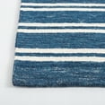 thumbnail image 3 of SAFAVIEH Metro Joaquin Striped Area Rug, Blue/Ivory, 6' x 6' Square, 3 of 8