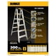 thumbnail image 3 of Escalera DEWALT DXL2010-03 de 3 pies con capacidad para 300 libras, color plateado, 3 of 9