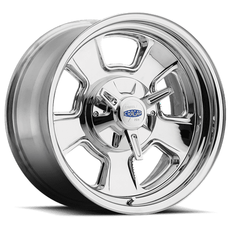 15x6 Cragar 390C Street Pro Chrome Wheel 5x4.5/5x4.75 (-25mm)