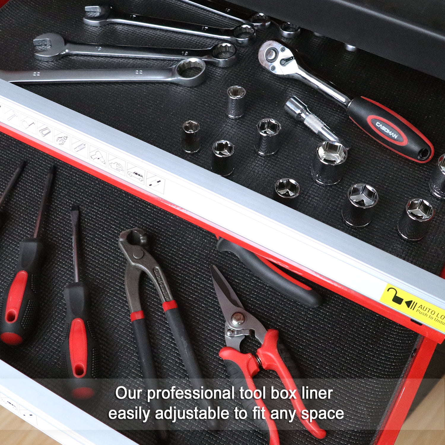 CASOMAN Professional Grade High Grip Tool Box Liner, Drawer Liner, and —  CASOMAN DIRECT