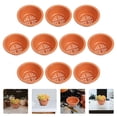 thumbnail image 2 of Miangastore Succulent Planting Container Brown 10Pcs 4.9x4.1In, 2 of 8