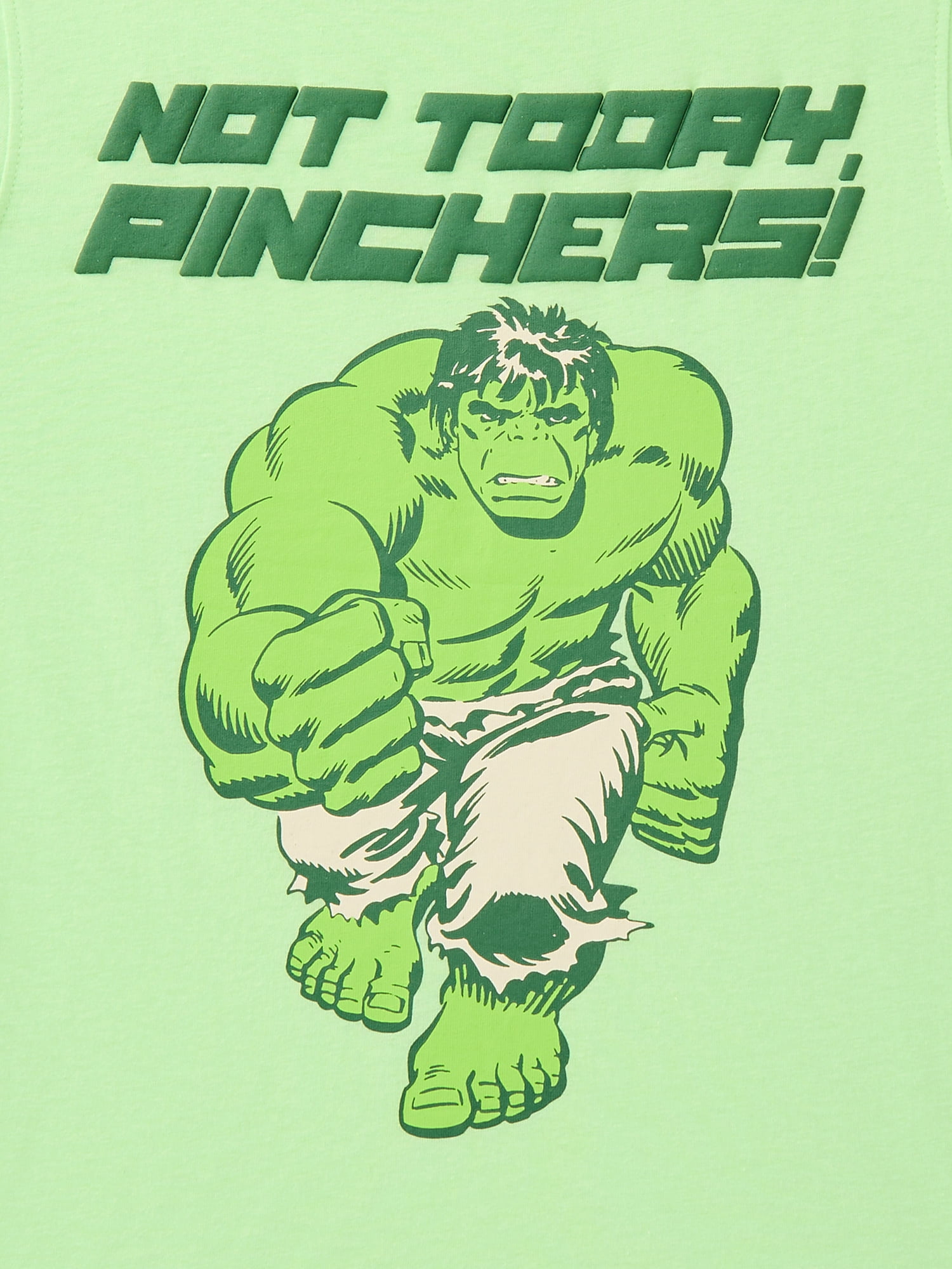 Marvel's Hulk Boys St. Patrick's Day Graphic Tee with Short Sleeves, Sizes 4-18
