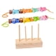 thumbnail image 5 of Juguete de cuentas de madera para enhebrar animales, juguetes sensoriales, lindo rompecabezas , juguetes Montessori para niños pequeños, niñas, 5 of 8