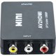 thumbnail image 1 of Adaptador RCA a HDMI, adaptador HDMI AV 1080P, convertidor de audio y video compuesto RCA CVBS AV a HDMI para PS2/Wii/Xbox/SNES/N64/VHS/DVD VCR, compatible con PAL/NTSC con cable, 1 of 5