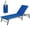 Blue, 1 Pack, variant on Kozyard Outdoor Flat Foldable Lounge Chair with 5 Adjustable Backrest, Assemble-Free, Portable Aluminum Recliner(1 Pack, Mint Green)