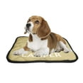 thumbnail image 2 of PKQWTM Happy Camper Campfire Pet Dog Cat Bed Pee Pads Mat Cushion Potty Dogsblankets Crate Bed Kennel 28x36 inch, 2 of 3