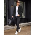 thumbnail image 5 of COOFANDY Mens Business Casual Blazer Slim Fit Sport Coat Wedding Dinner Holiday Tuxedo Jacket, 5 of 7
