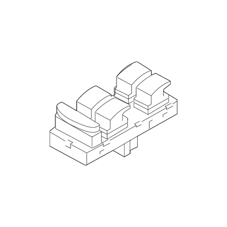 Oes Genuine Volkswagen Window - Genuine OE Volkswagen Window Switch 5G0-959-857-E-WZU