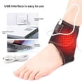 thumbnail image 2 of Electric Ankle Heating Pad Heated Ankle Support Adjustable Hot Temperature, 2 of 8