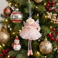 thumbnail image 6 of Christmas Angel Doll Pendant, Plush Hanging Ornament, Tree Decoration Festival Gift for Home Use, 6 of 6