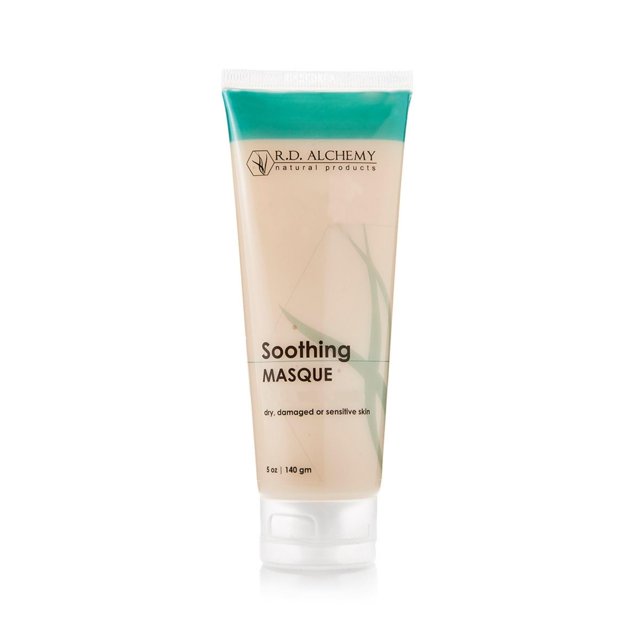 RD Alchemy - Mascarilla calmante natural y orgánica - ¡Alivia el enrojecimiento y la irritación de la piel sensible debido a la sequedad, la irritación y después de la depilación/exfoliación/tratamien