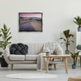 thumbnail image 2 of Stupell Desert Dunes Pink Sunrise Landscape Photography Gray Floater Framed Art Print Wall Art, 2 of 6