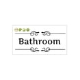 thumbnail image 1 of Naiovety Letrero rápido Letras Personalidad Fácil de pegar Señal Recordatorio Pegatina pequeña Reemplazo universal Inodoro Puerta de WC Decoración del hogar Tipo-02 Naiovety HA078216-02, 1 of 6