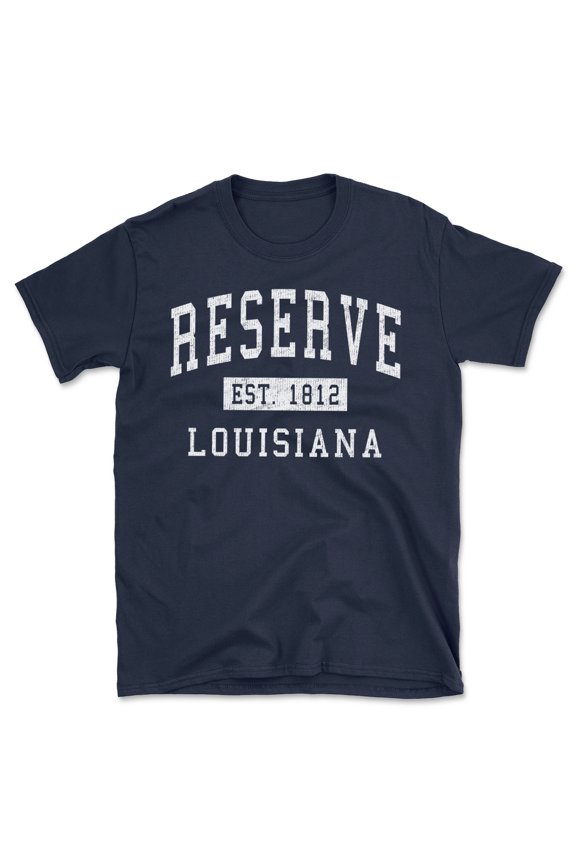 Reserve Louisiana Classic Established Men's Cotton T-Shirt